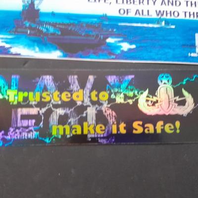 United States NAVY bumper stickers