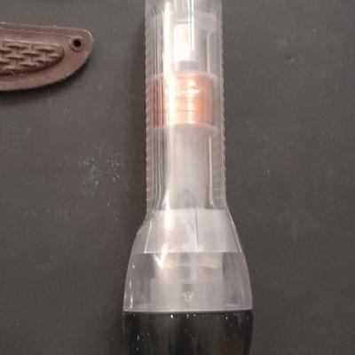 FISHING - Filet knives, with sharpener Coleman Western and vintage Harold Ensley knife with sheaths