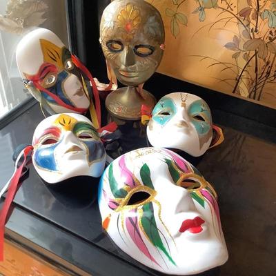 $25 - five masks 