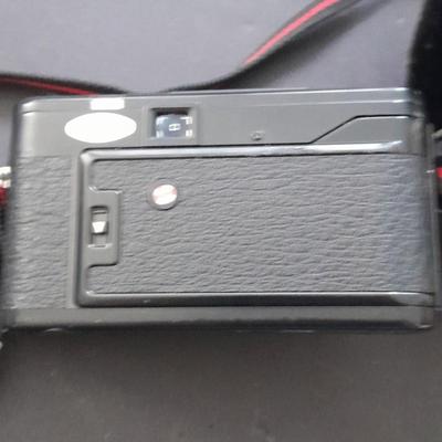 Yashica 35mm camera with case and Casio digital watch