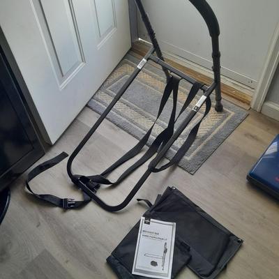 Medline Bed Assist bar with storage bags