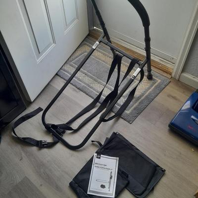 Medline Bed Assist bar with storage bags