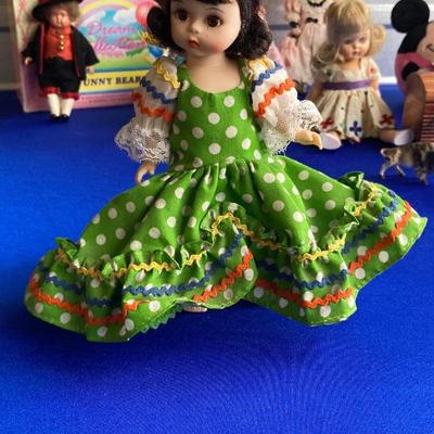 MADAM ALEXANDER DOLL, and SOME SUPER OLD OTHER VINTAGE  LITTLE DOLLS