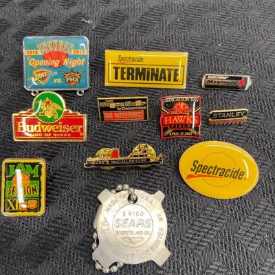 Assorted Logo Pins