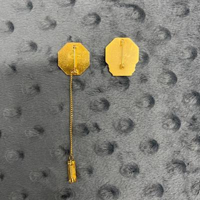 Vintage hospital pins
