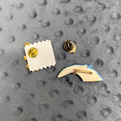 Rainbow pins
