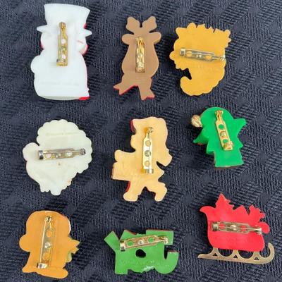 Lot of 9 vintage holiday hallmark