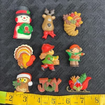 Lot of 9 vintage holiday hallmark