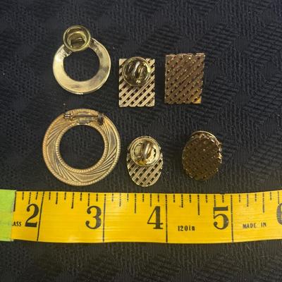 Vintage Gold pins