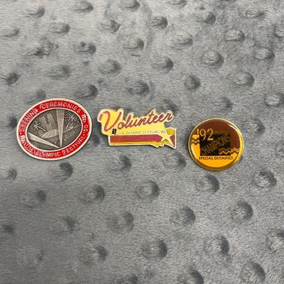 Vintage Olympic festival pins