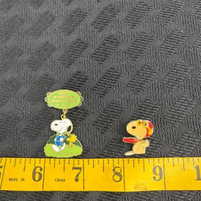 Vintage snoopy pins