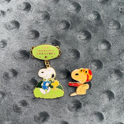 Vintage snoopy pins