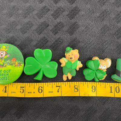 St. Patrickâ€™s Day pins