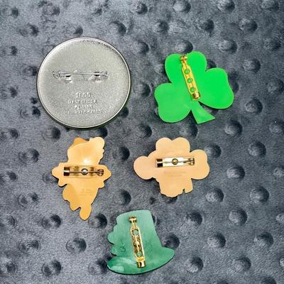 St. Patrickâ€™s Day pins