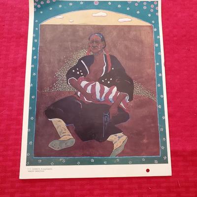 Vintage Native American Reproduction Prints