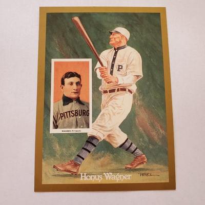 Vintage Honus Wagner Souvenir Card