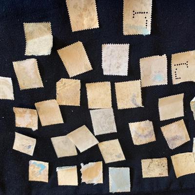 Vintage Belgium Stamp Lot