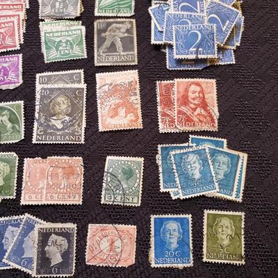 Vintage Nederland Stamps
