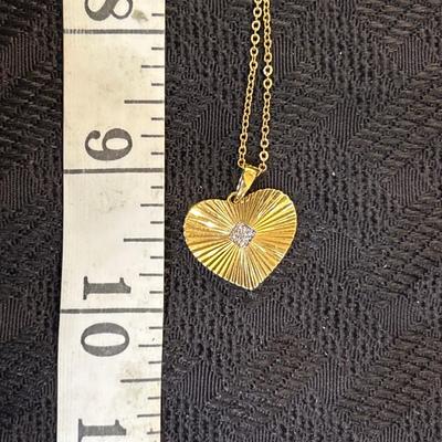 Danbury Mint Love Always Diamond Pendant