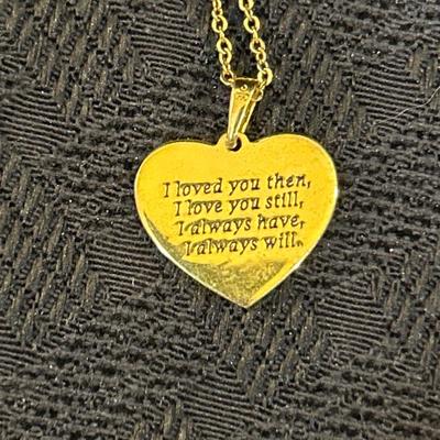 Danbury Mint Love Always Diamond Pendant