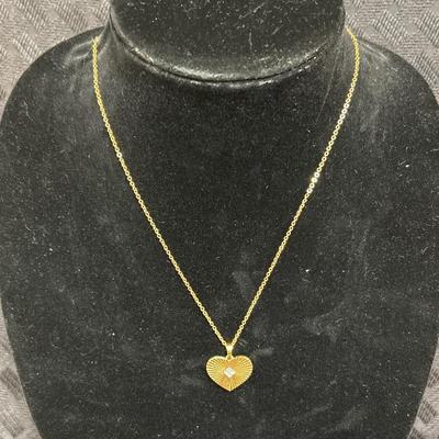 Danbury Mint Love Always Diamond Pendant