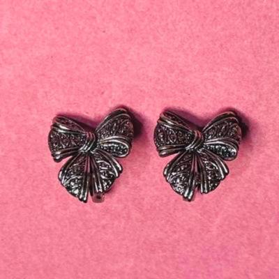 1990 AVON Pretty Bow Earrings - Rare Find