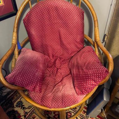 Vintage Papasan Chair