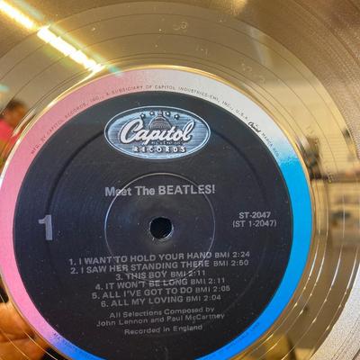 Meet the Beatles Good Plates Record