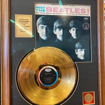 Meet the Beatles Good Plates Record