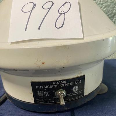 Adams Physician's Centrifuge