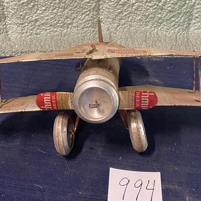 Schmidt Beer Can Airplane