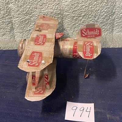 Schmidt Beer Can Airplane