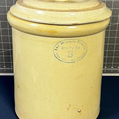 Western Pottery 3 Gallon with Lid