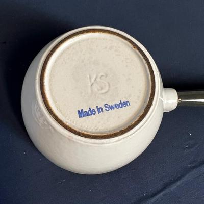 Cast Iron Melting Pot with Lid and Made in Sweden 