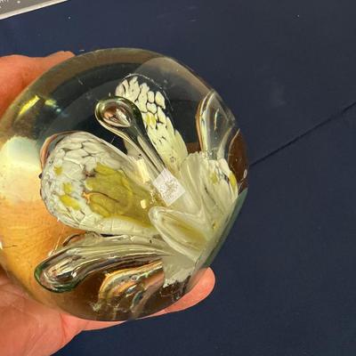 Glass Paperweight 