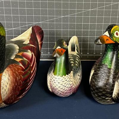 3 Decorative Duck Decoy 