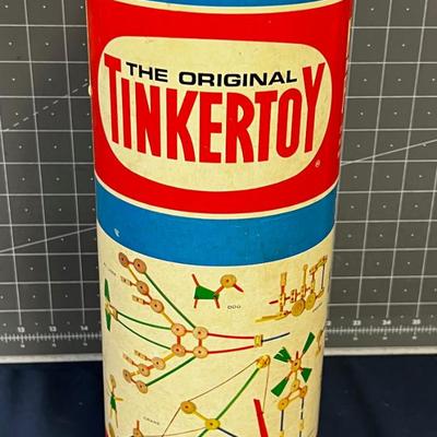 Vintage Big Boy Tinker Toy Set 