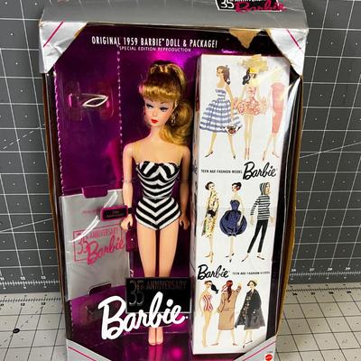 35th Anniversary for Barbie Doll In the Box 
