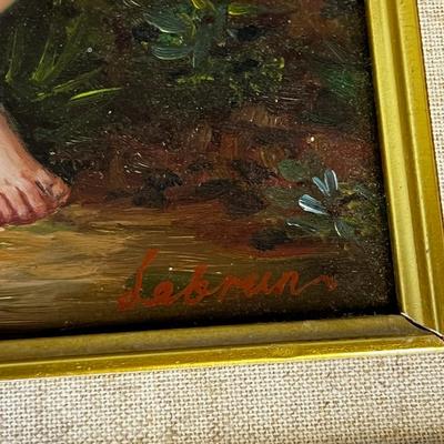 Oil Painting Of CUPID BY Lebran 