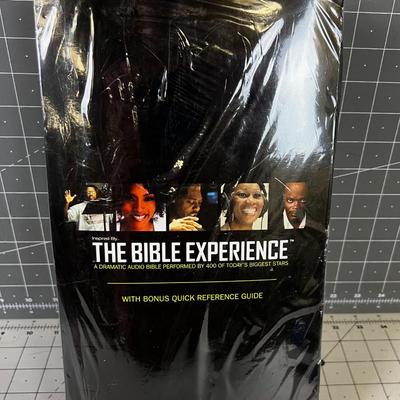 The Bible Experience: The Audio CD Book, NEW  