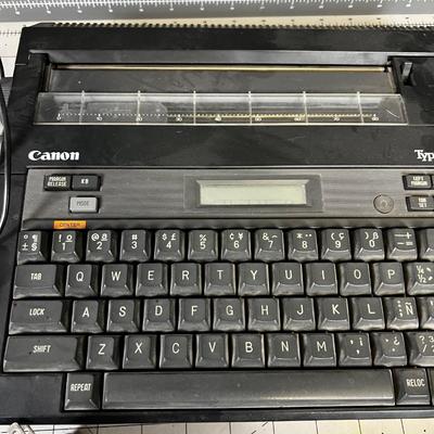 Cannon TypeStar 5 Electric Typewriter Ribbon and Typewriter/ Keyboard 