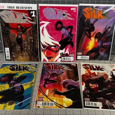 Marvel Silk Comic Volumes 1-6 