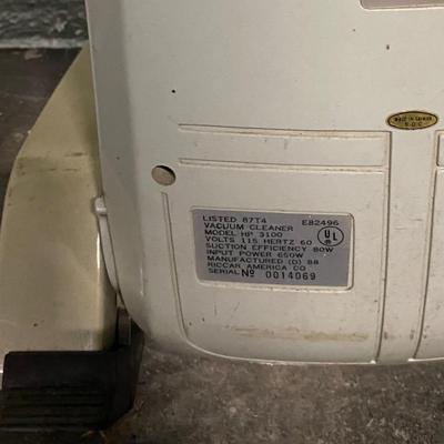 Riccar 3100 Vacuum
