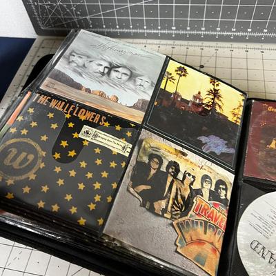 Binder full of ROCK & ROLL CD's 