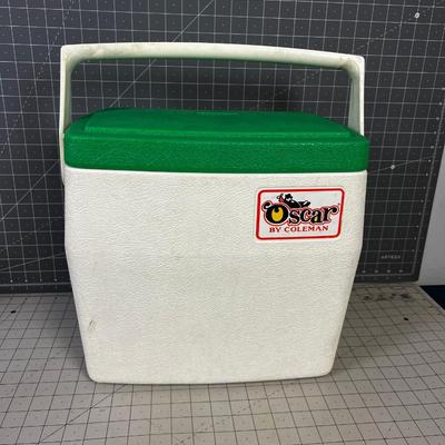  THE OSCAR Cooler, With Green Lid. 