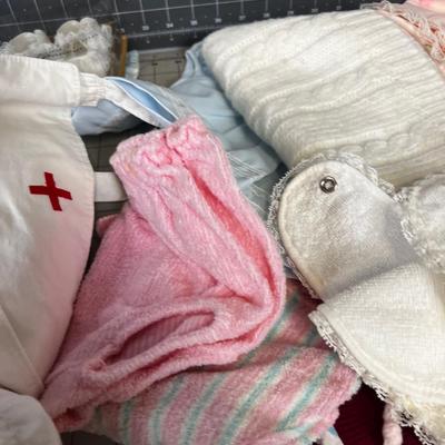 Box full of Youngster Cloths, Kids and Baby Clothes from the 60's 