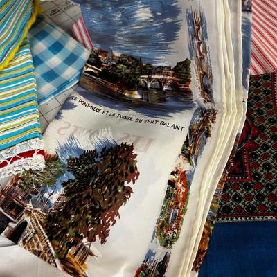 Hankies, Slips and Scarves. 