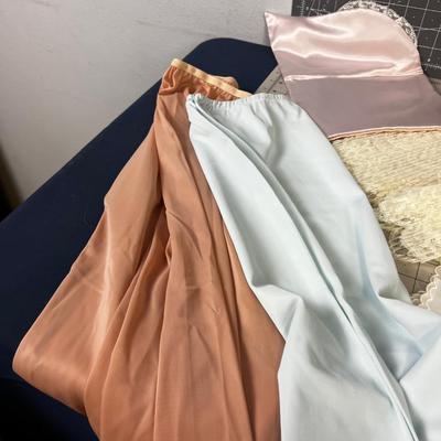 Hankies, Slips and Scarves. 