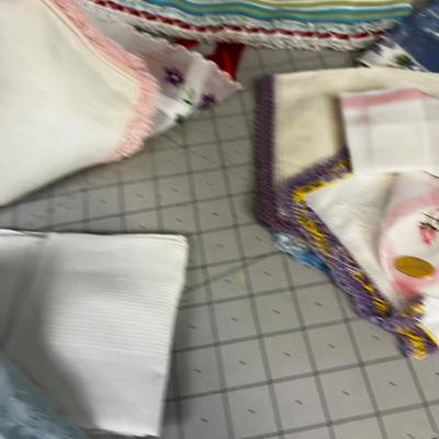 Hankies, Slips and Scarves. 