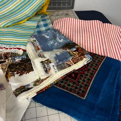 Hankies, Slips and Scarves. 